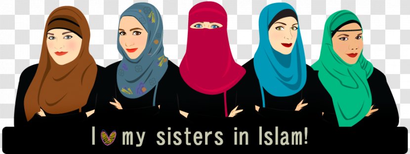 Sisters In Islam Muslim Qur'an - Sister Transparent PNG