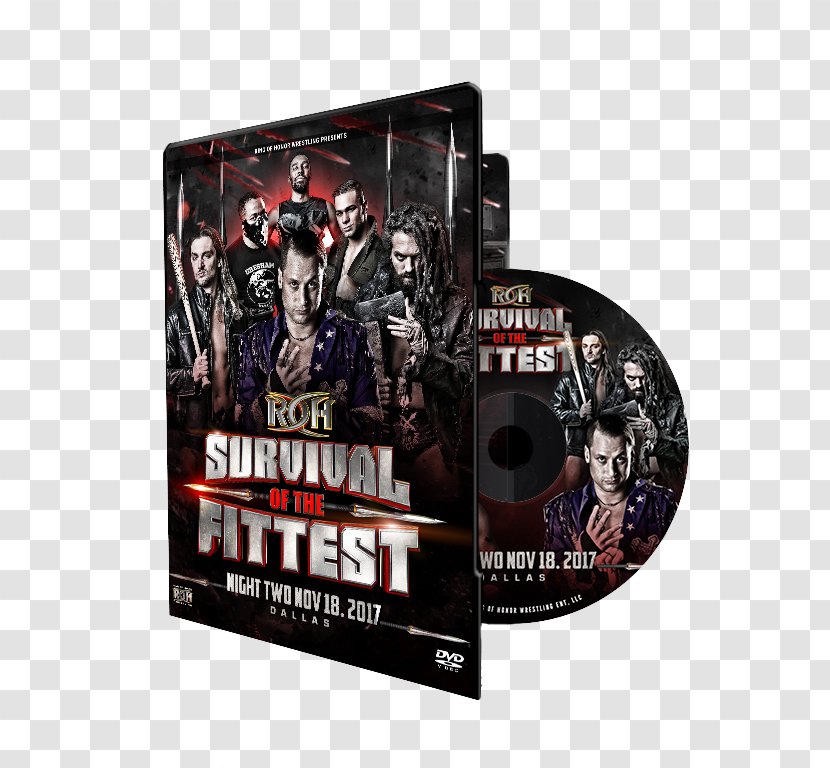 ROH World Tag Team Championship Ring Of Honor Survival The Fittest (2017) Professional Wrestling - Christopher Daniels - Esfinge Transparent PNG