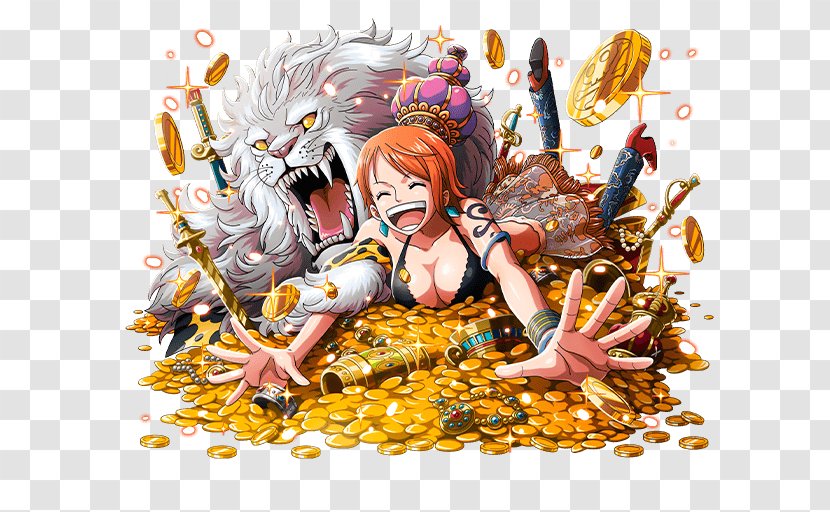 Nami One Piece Treasure Cruise Piece: World Seeker Monkey D. Luffy - Heart Transparent PNG