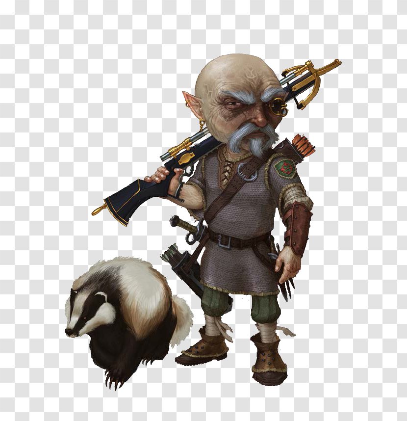 Dungeons & Dragons Pathfinder Roleplaying Game Gnome Role-playing Halfling - Rogue - Ranger Transparent PNG