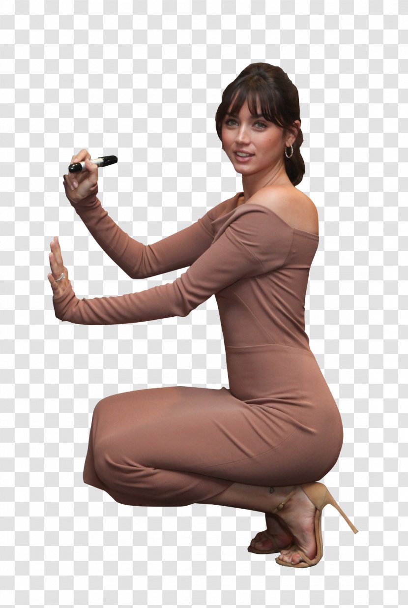 Woman Kneeling Sitting - Frame Transparent PNG