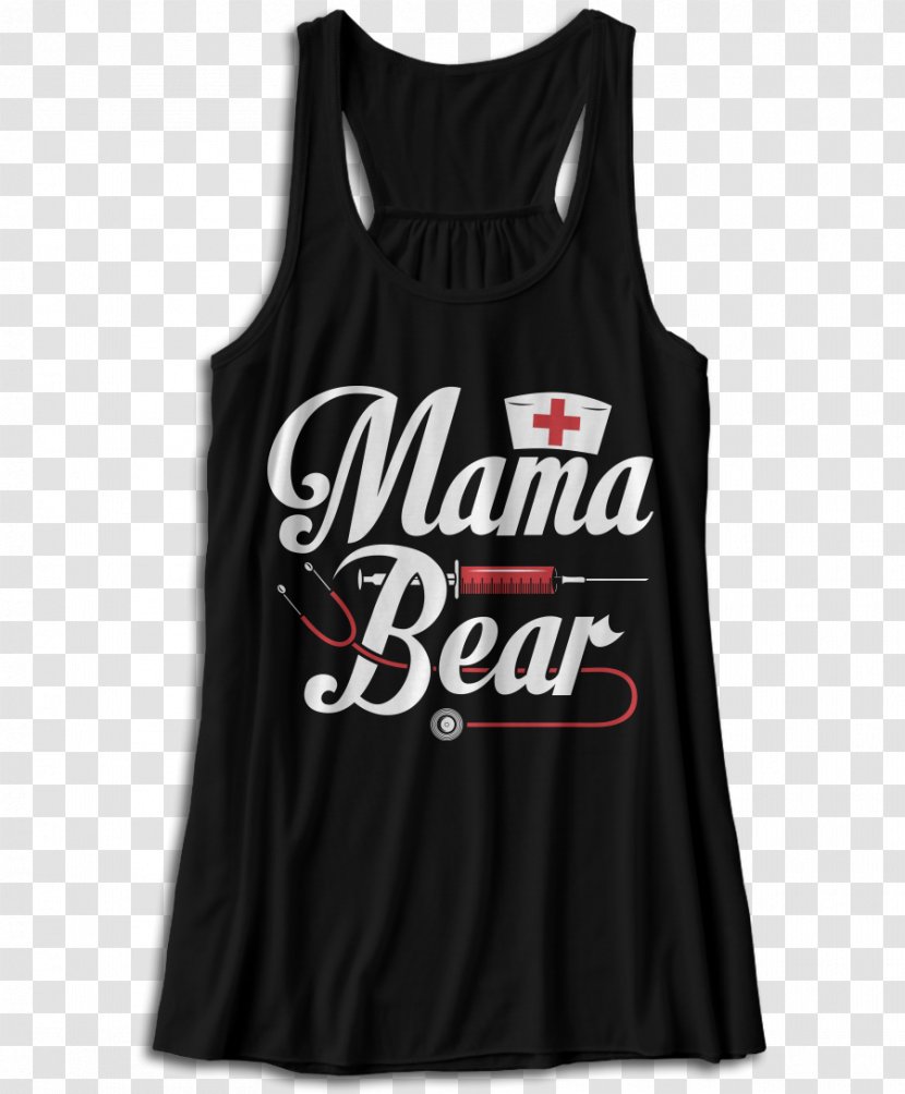 Gilets T-shirt Waistcoat Clothing Sleeve - Shirt - Mama Bear Transparent PNG