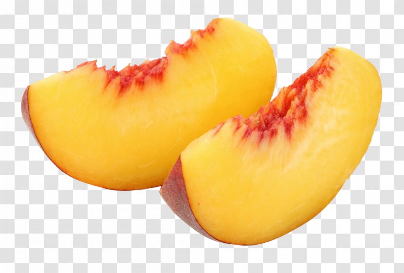 Peach Apricot Food - Information - Cut Into Two Pieces Of Transparent PNG