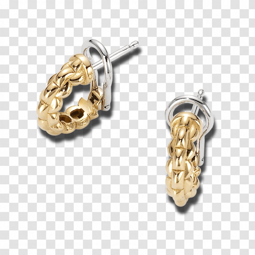 Earring Jewellery Jeweler Gold F.C. Bauer - Metal Transparent PNG