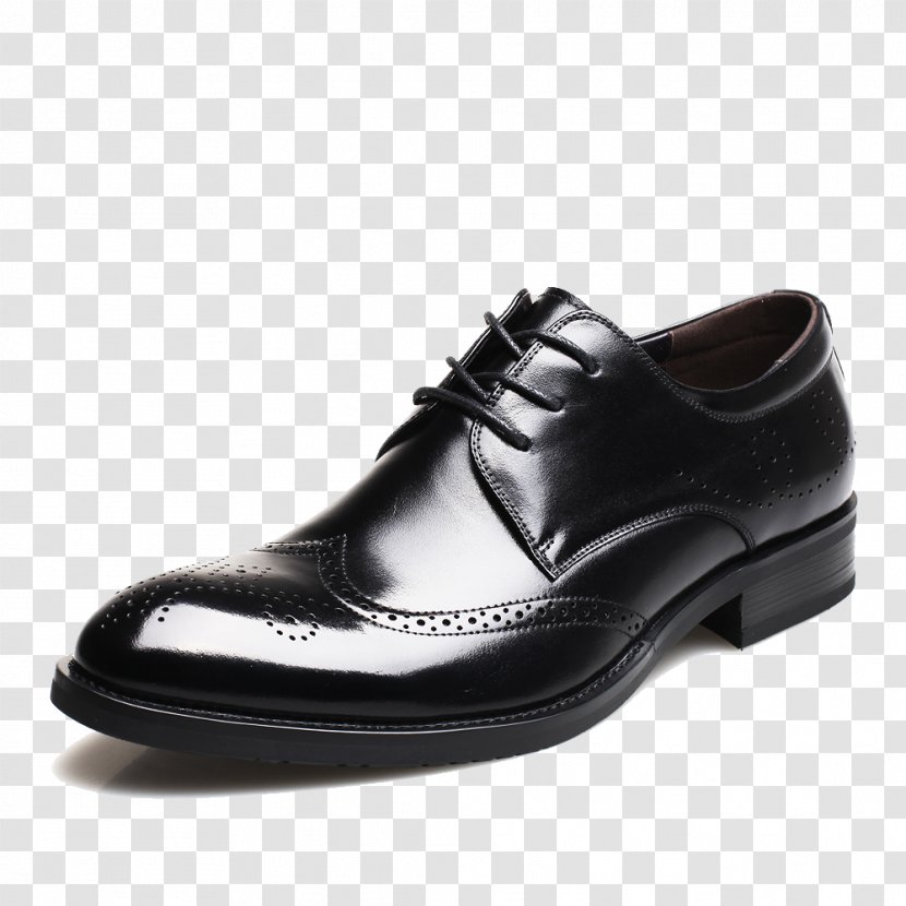 Oxford Shoe Leather Walking - Outdoor - Men Carved Bullock Transparent PNG