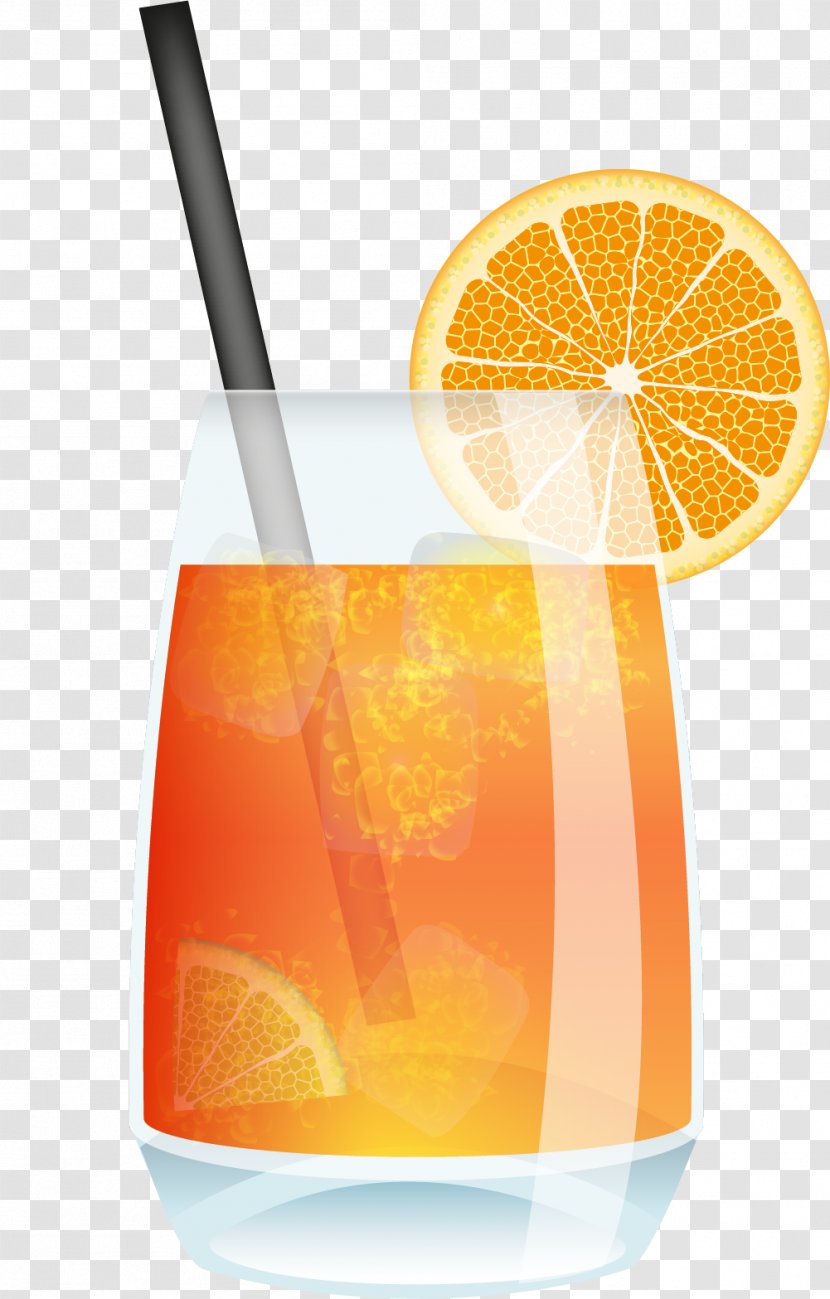Orange Juice Fizzy Drinks Harvey Wallbanger Sea Breeze - Cartoon Lemon Transparent PNG