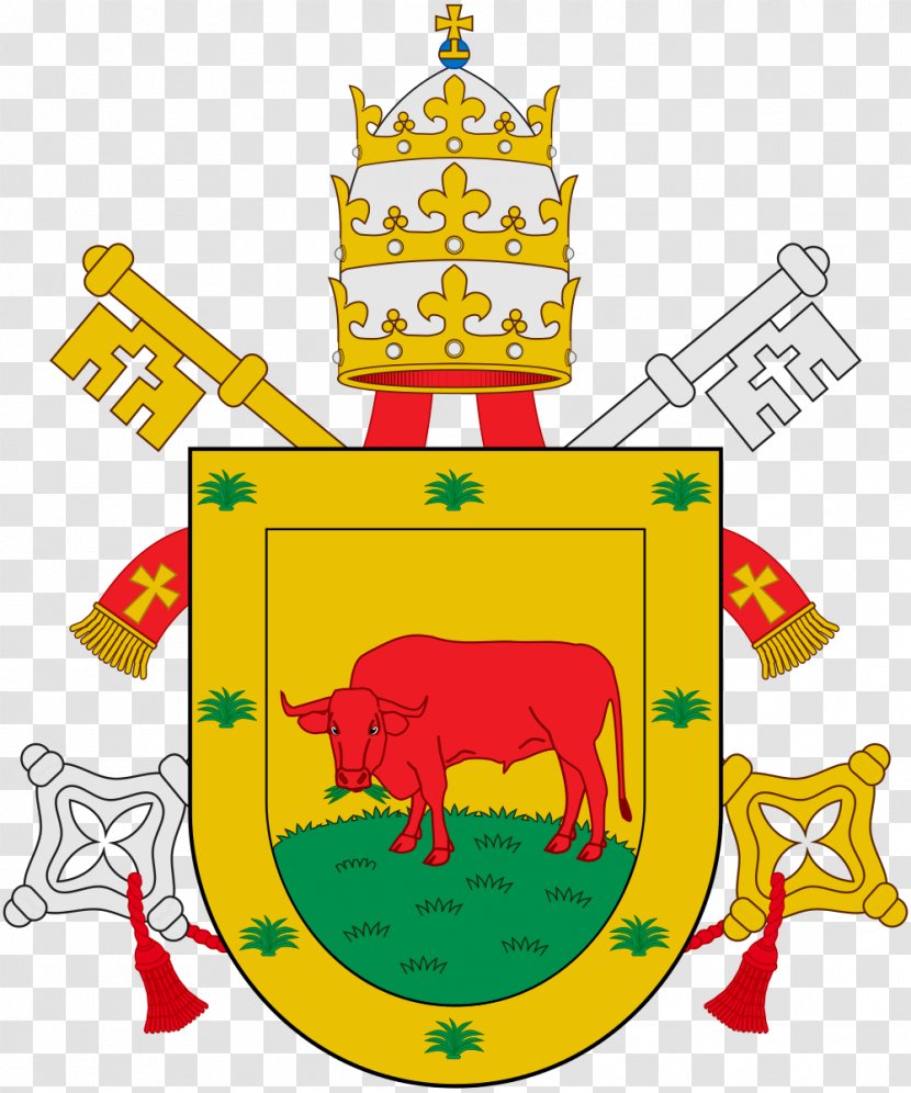 Vatican City Papal Coats Of Arms Coat Pope Francis - Yellow Transparent PNG