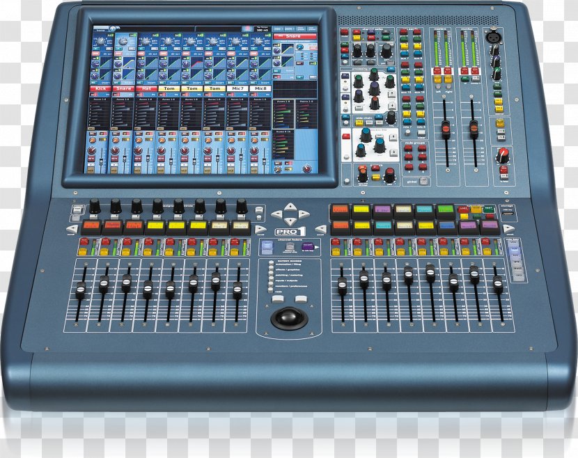 Microphone Digital Mixing Console Audio Mixers Midas Consoles - Sound Mixer Transparent PNG