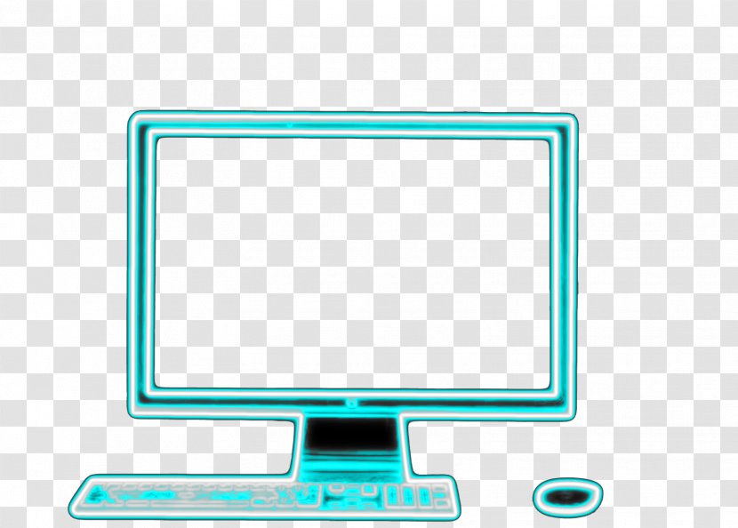 Computer Monitors Font - Rectangle - Design Transparent PNG