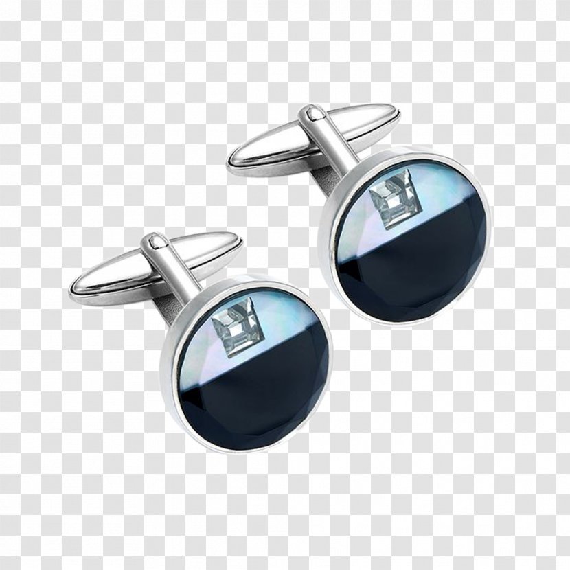Earring Cufflink Jewellery Steel Glass - Stainless Transparent PNG