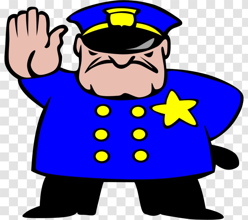 Police Officer Public Domain Clip Art - Fictional Character Transparent PNG