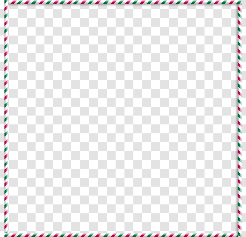 Christmas Paper - Purple - Striped Border Transparent PNG