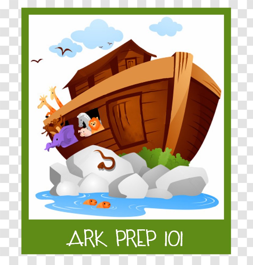 Noah's Ark Bible Toilet Decal Child - Noah S Transparent PNG