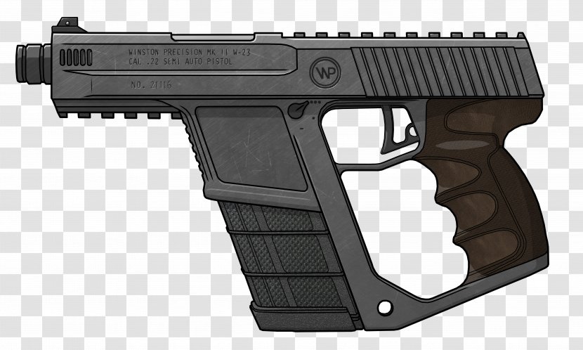 KRISS Vector Submachine Gun Firearm .45 ACP Airsoft Guns - Weapon Transparent PNG
