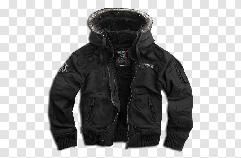 Jacket Hoodie Clothing Parka Zipper - Lining Transparent PNG