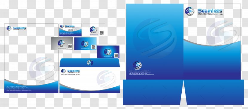 Brand Logo Technology Font - Film Industry Business Card Design Transparent PNG