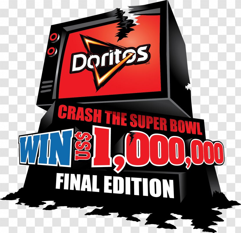 Super Bowl 50 XLVII Crash The Doritos Advertising - Below Line Transparent PNG