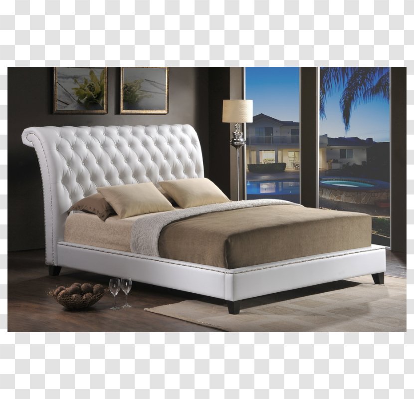 Headboard Bed Size Platform Upholstery Transparent PNG