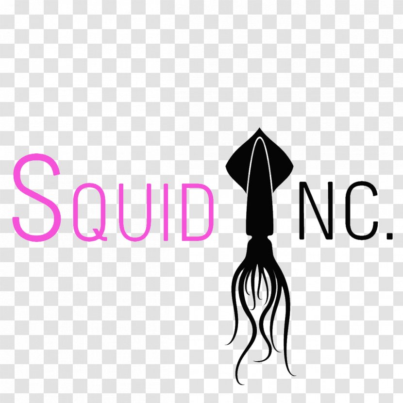 Squid As Food Logo Graphic Design - Giant Transparent PNG