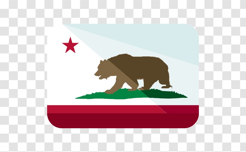 California Republic Flag Of State - Grass Transparent PNG