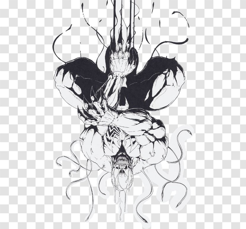 Venom Spider-Man Eddie Brock Comic Book Comics - Ultimate Spiderman Transparent PNG