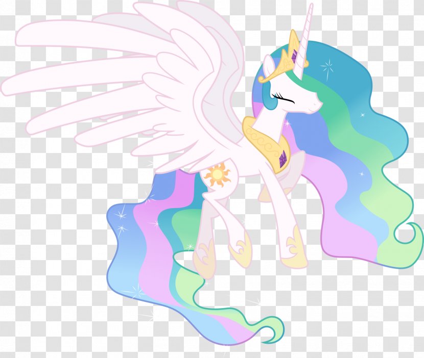 Princess Celestia Derpy Hooves Pony Big McIntosh Apple Bloom - Unicorn Transparent PNG