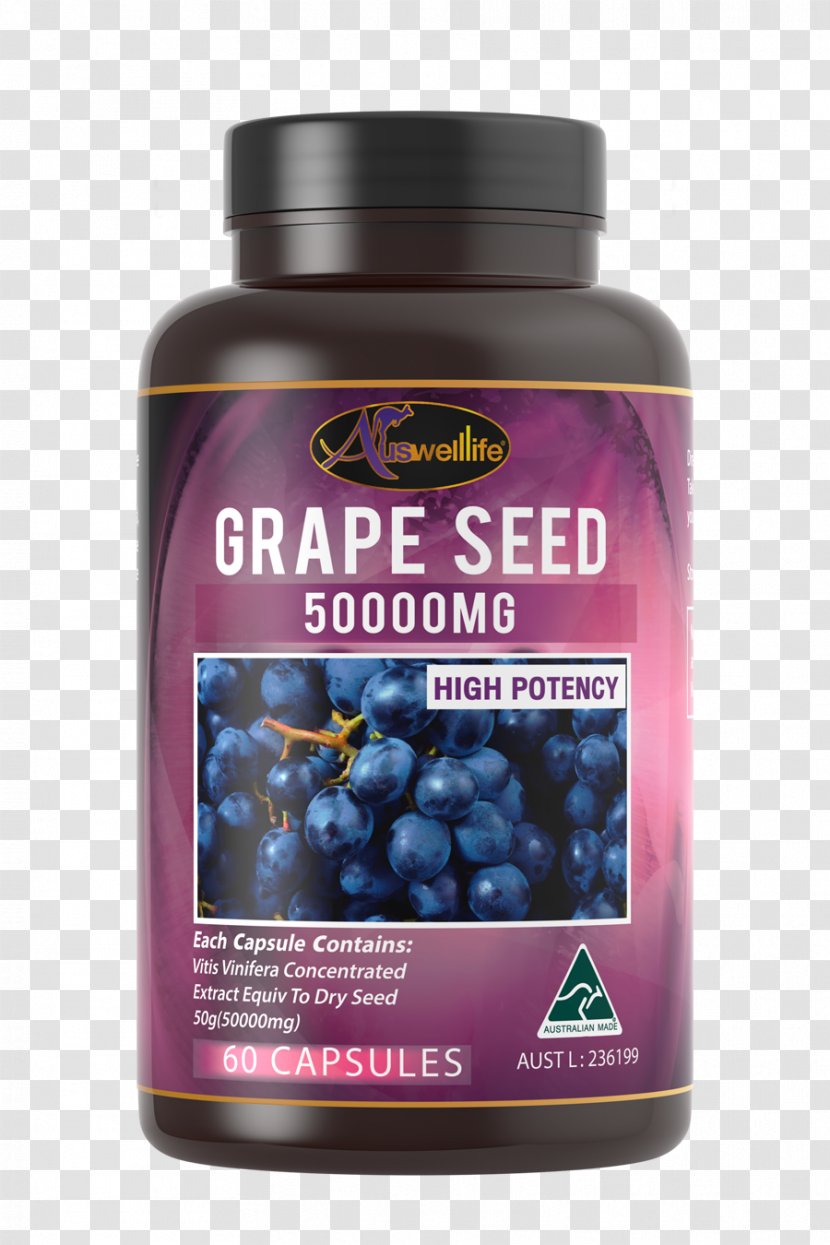 Dietary Supplement Grape Seed Extract Vitamin C - Royal Jelly Transparent PNG