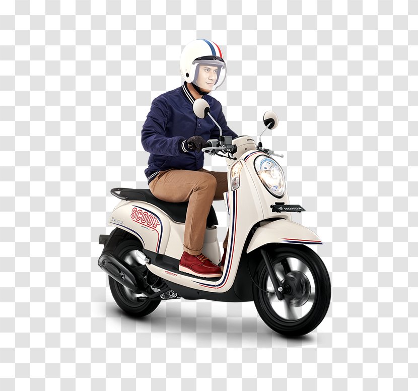 Honda Scoopy Motorcycle Accessories Scooter - Depok Transparent PNG