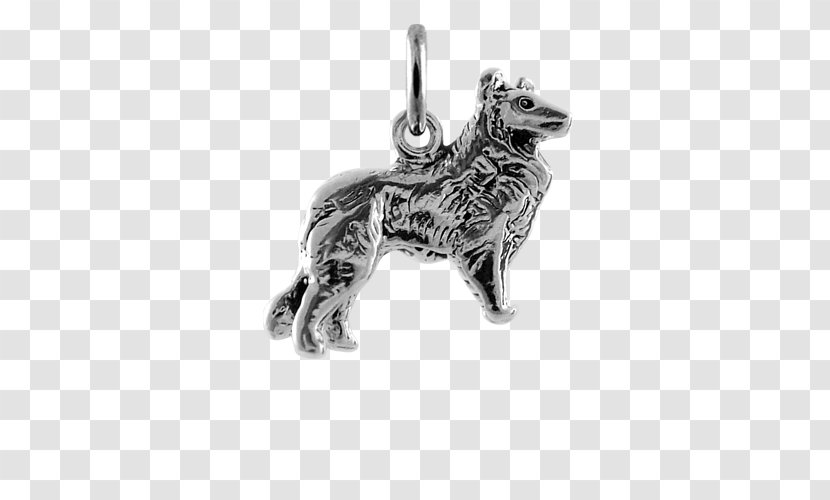 Dog Breed Charms & Pendants Rough Collie Silver Jewellery - Body Jewelry Transparent PNG