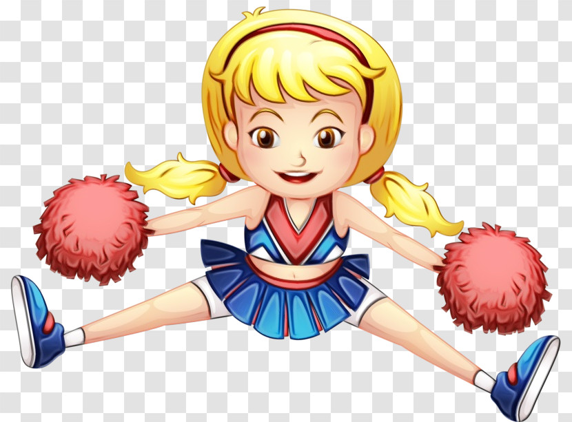 Royalty-free Cheerleading Footage Cartoon Animation Transparent PNG