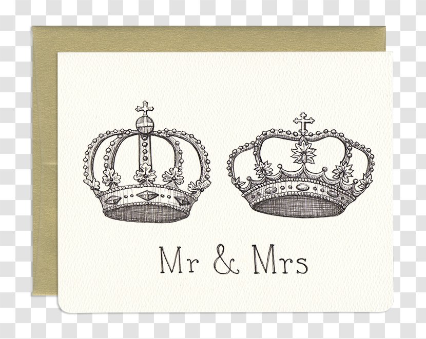 Crown Mrs. Mr. Gotamago Clothing Accessories - Mr - Royal Wedding Card Transparent PNG