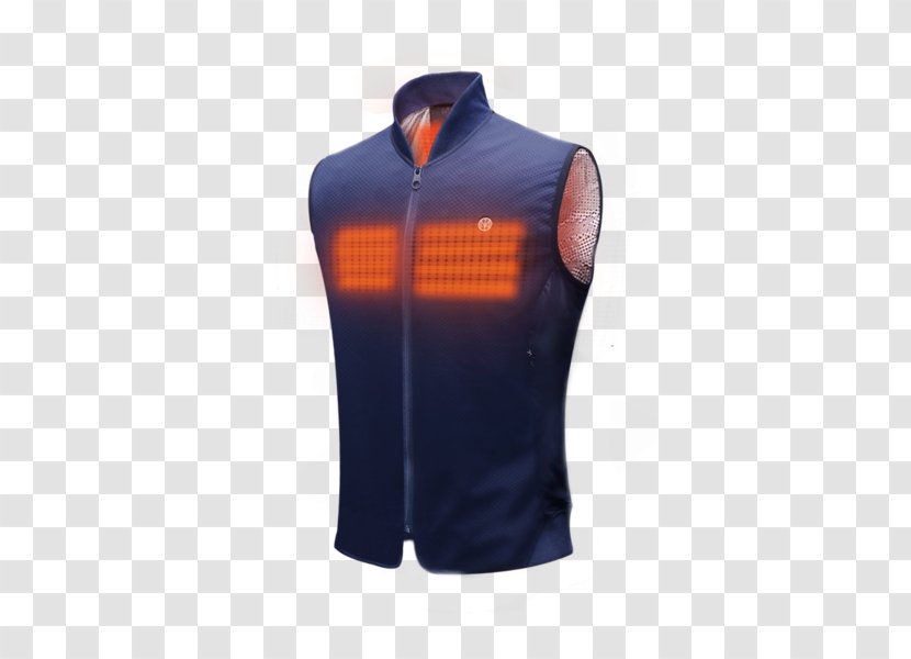 Gilets T-shirt Sleeveless Shirt Battery Charger Scarf - Jersey Transparent PNG