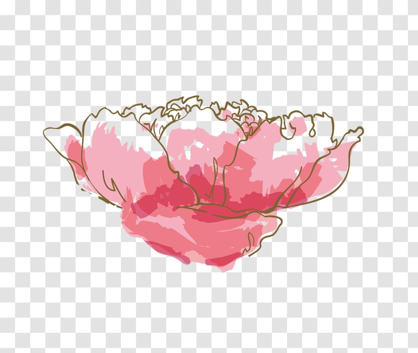 Watercolor: Flowers Watercolor Painting Pink - Color Transparent PNG