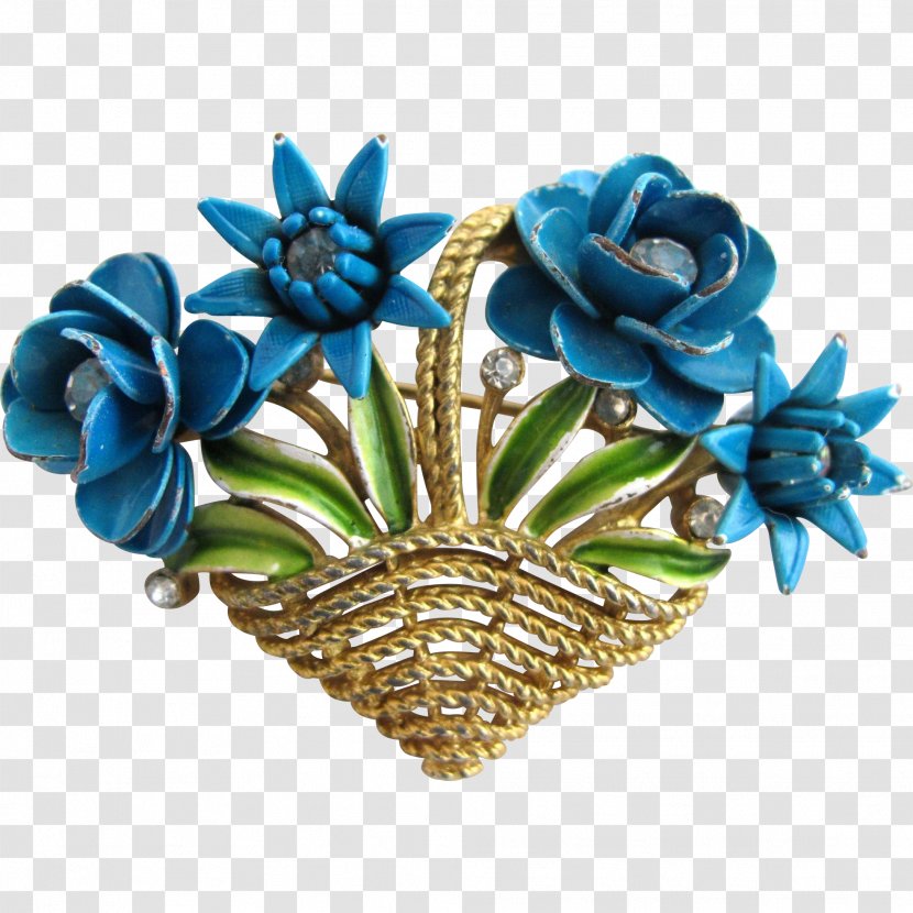 Floral Design Turquoise Cut Flowers Wreath - Petal - Flower Transparent PNG
