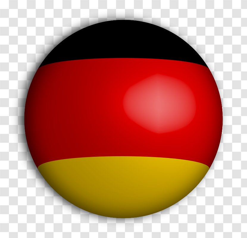 Flag Of Germany West National Colours Clip Art - German Transparent PNG