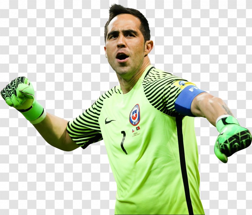 Claudio Bravo Chile National Football Team Player - T Shirt Transparent PNG