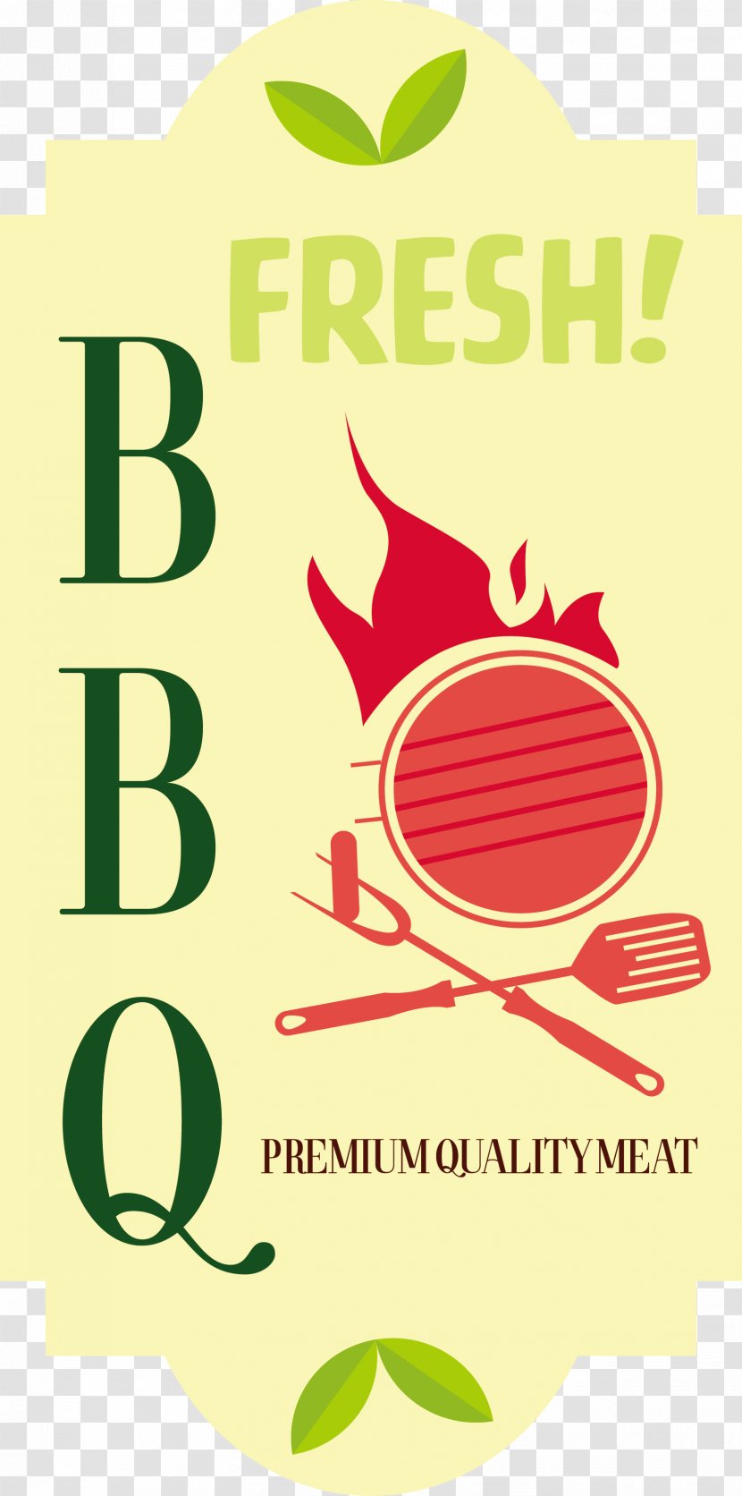 Barbecue Clip Art - Label - Food Design Transparent PNG