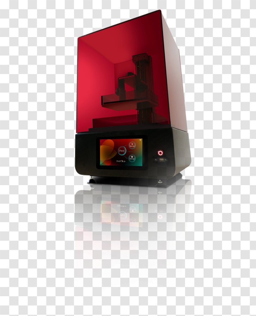 Liquid Crystal Light 3D Printing - Electronic Instrument Transparent PNG