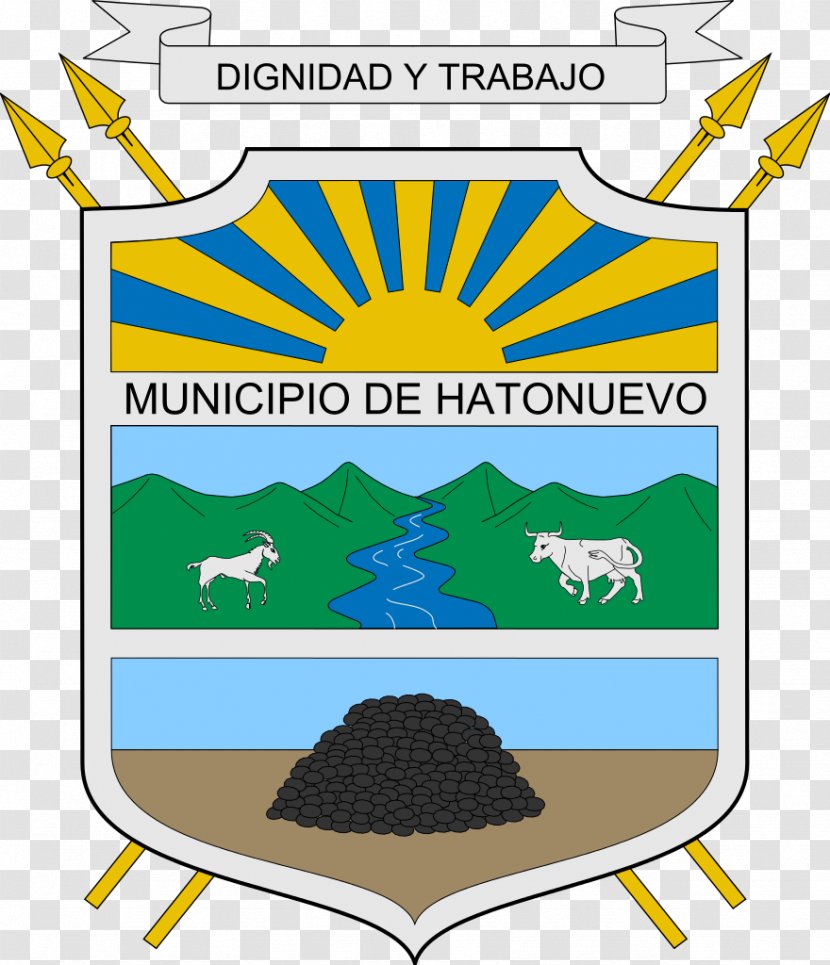 Hatonuevo Wikipedia Town Flag Wikiwand - Area - Escudo De Armas Colombia Transparent PNG