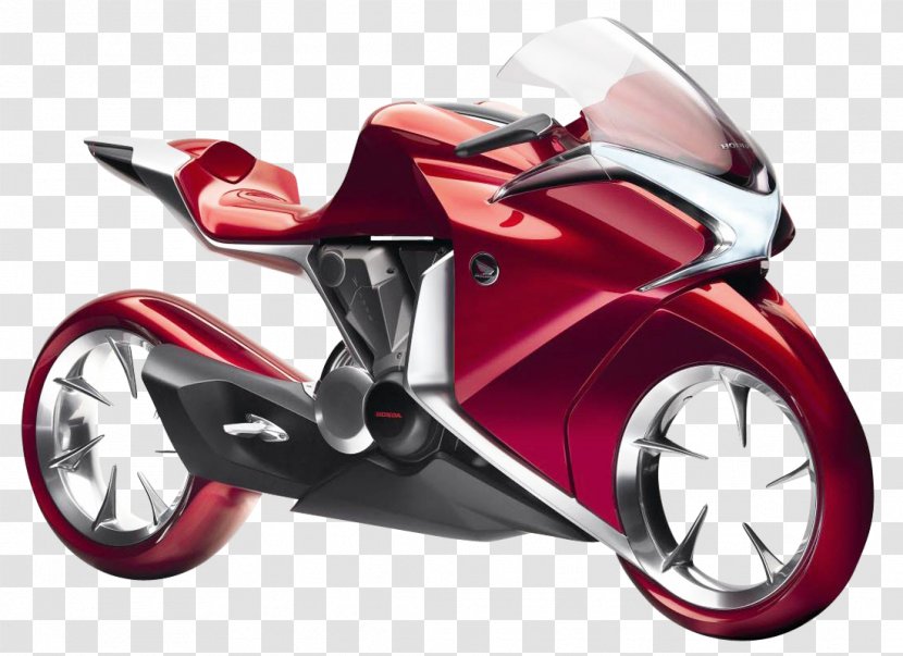 Car Honda Motorcycle Scooter Suzuki - V4 Concept Bike Transparent PNG