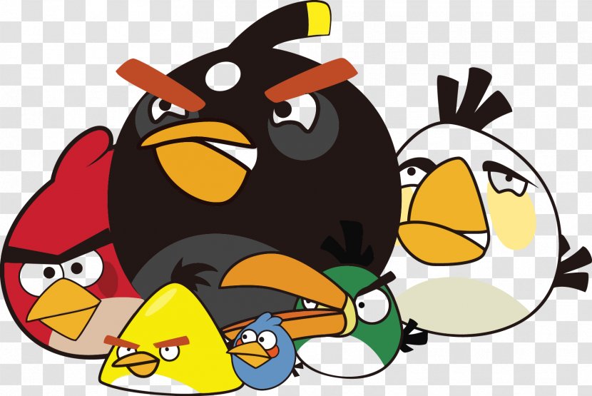 Angry Birds 2 Bomber Bird Clip Art - Android Transparent PNG