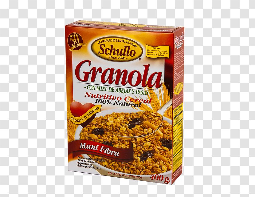 Breakfast Cereal Schullo Granola Brown Rice - Peanut - Wheat Germ Transparent PNG