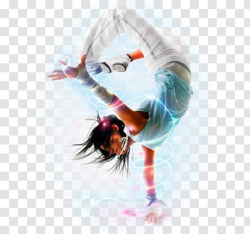 Hip-hop Dance Street Breakdancing Art - Silhouette - Cartoon Transparent PNG