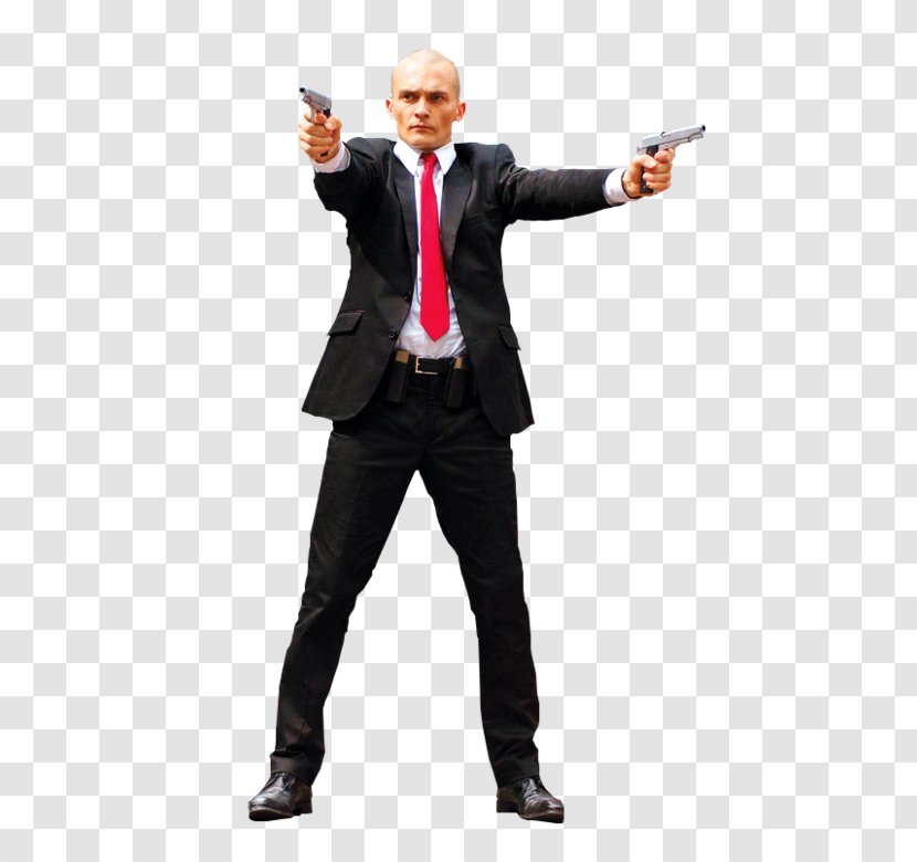 Hitman Standing - Businessperson - Costume Whitecollar Worker Transparent PNG