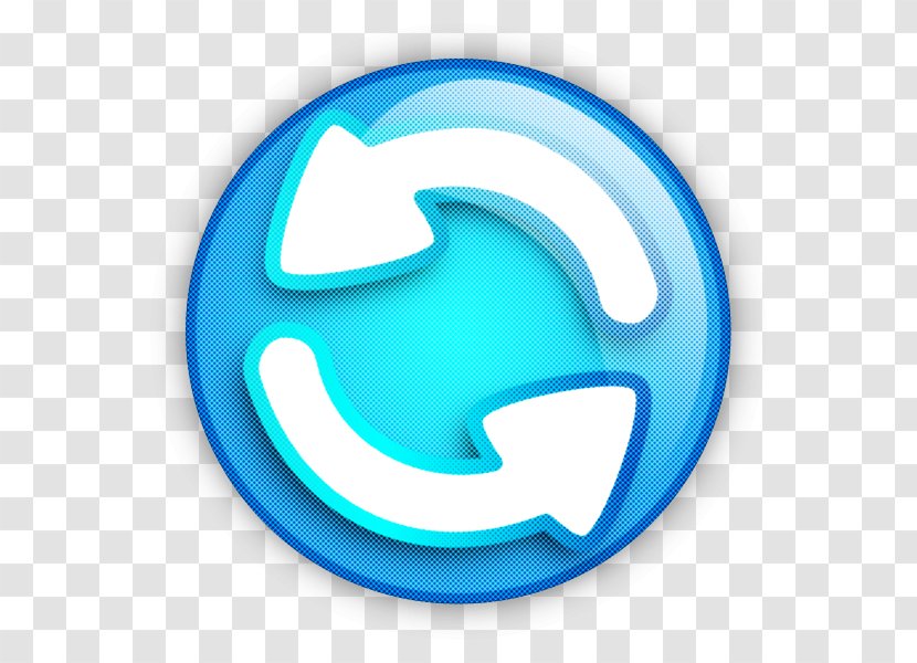 Turquoise Aqua Azure Symbol Electric Blue - Logo Transparent PNG