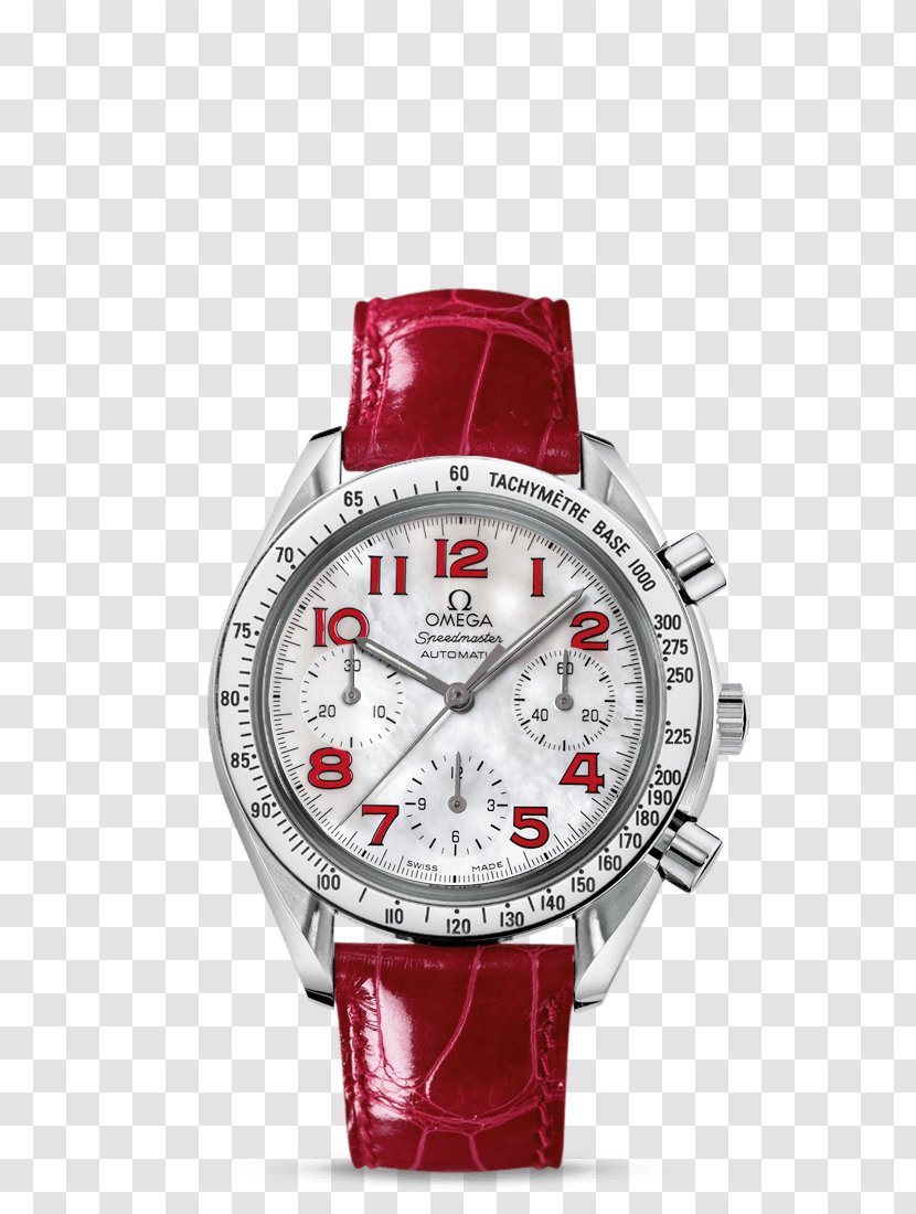 Omega Speedmaster SA Automatic Watch Chronograph Transparent PNG