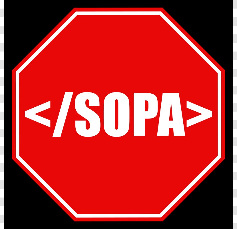 Protests Against SOPA And PIPA Stop Online Piracy Act PROTECT IP Bill Trans-Pacific Partnership - Sign - Open Images Transparent PNG