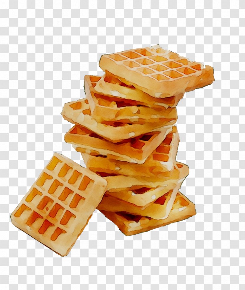 Belgian Waffle French Fries Cuisine Junk Food - Cracker - Biscuit Transparent PNG