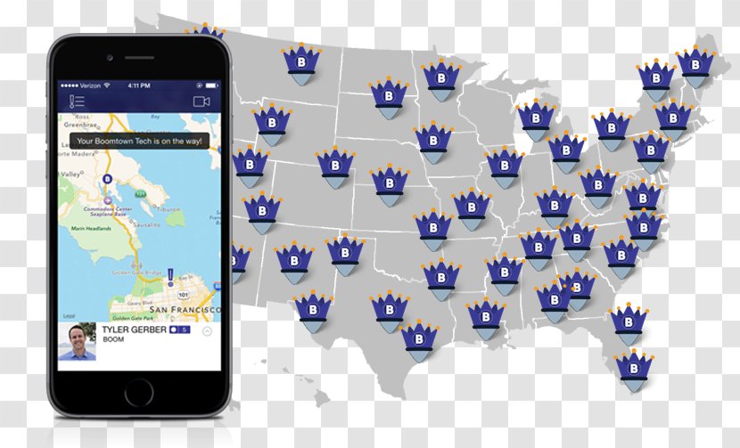 BoomTown Telephony Cellular Network Tablet Computers - Electronics - Dispatch Transparent PNG