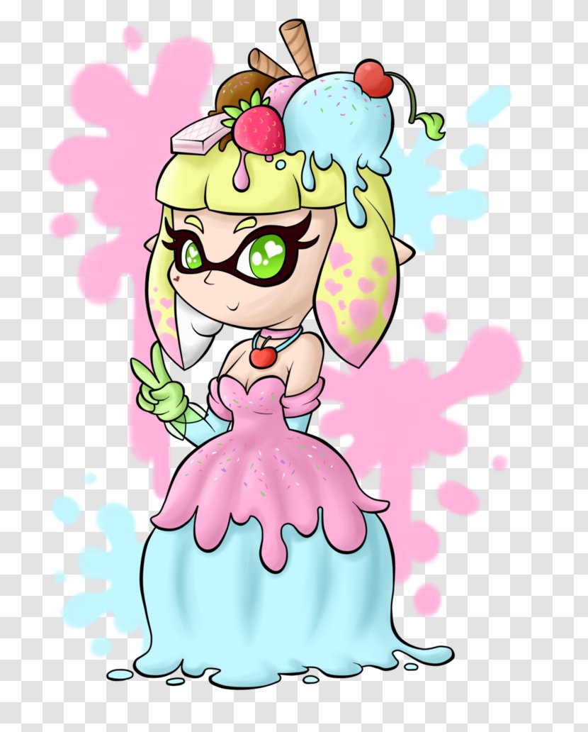 The Ice Cream Princess Art Drawing - Tree - ICE PRINCESS Transparent PNG